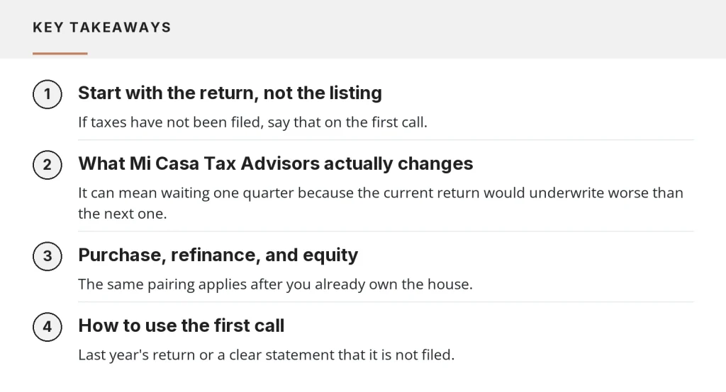 Mortgage and Tax Planning in Phoenix